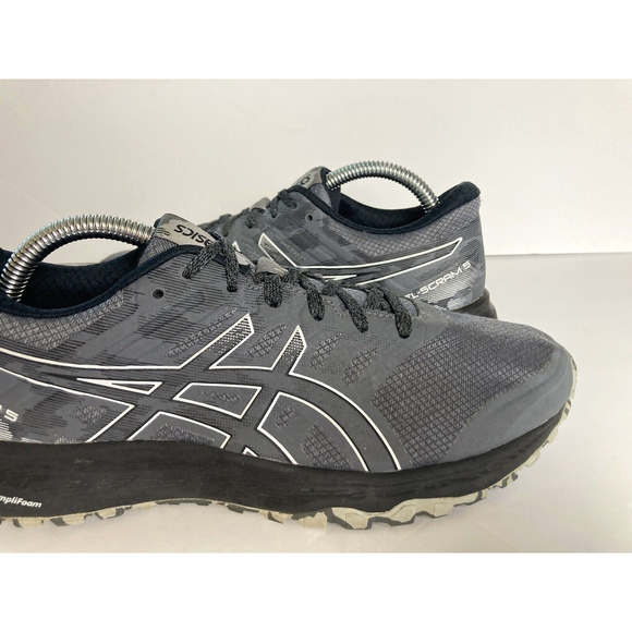 Asics Gel Scram 5 Mens Size 7.5 Gray Running All Terrain Hiking Shoes 1011A559 - Picture 2 of 7